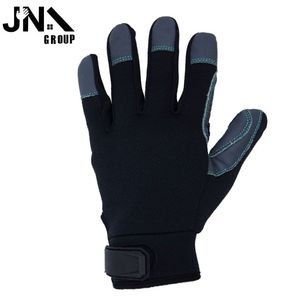 Venta de fábrica Guantes mecánicos antideslizantes Guantes DE TRABAJO automotrices y de seguridad de cuero duradero con características de seguridad - Product Image 2