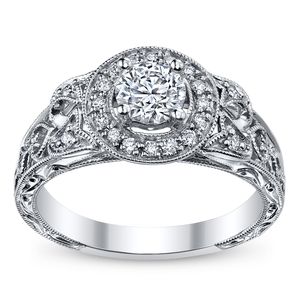 Romántico anillo de diamante cultivado en laboratorio de 2,00 quilates IGI certificado oro de 18K para compromiso boda y aniversario joyería para fiestas - Product Image 6