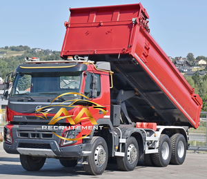 รถบรรทุกหนักดีเซล ยูโร 5 ปี 2019 รุ่น FMX 420 Tipper 8x4 เกียร์อัตโนมัติ 451-500 แรงม้า ความจุ 31-40 ตัน พวงมาลัยซ้าย 360 องศา - Product Image 4