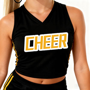 Uniformes y Disfraces de Animadoras Impresos Profesionalmente para Adultos, 100% Poliéster, Impresión por Transferencia de Calor, Personalizados al por Mayor para Equipos - Product Image 2