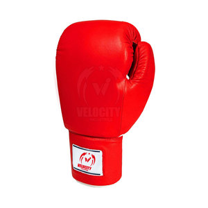 Gants de boxe confortables personnalisés professionnels en cuir pour l'entraînement au combat - Product Image 4