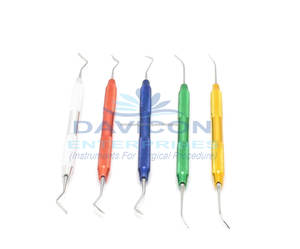 Kit de Instrumentos de Relleno Dental de Composite Profesional de Alta Calidad, Manual, de Acero Inoxidable, con Certificación CE, Herramientas de Cirugía Médica - Product Image 6