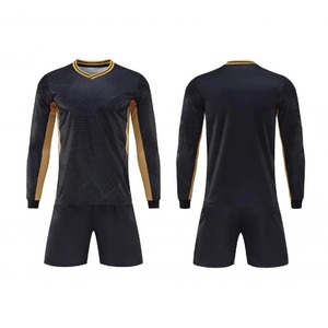 Tenue de football à manches longues pour adultes, vêtements de sport pour hommes et femmes, uniforme de football personnalisé, tenue d'entraînement d'équipe, vêtements de sport - Product Image 1