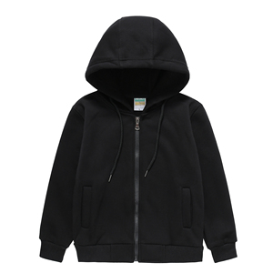 High Quality Unisex Custom <b>Full</b> <b>Zip</b> Up Hoodie children Cotton Fleece Oversized Heavyweight Winter Warm <b>Zip</b> Up <b>Hoodies</b> - Product Image 4