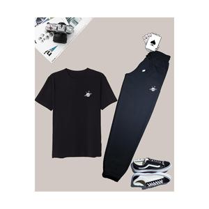 Set con stampa saturno Unisex