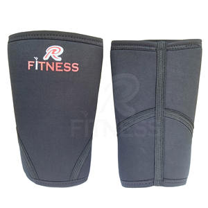 Manchons de compression unisexes en néoprène respirant de 7 mm pour le sport, la musculation et l'haltérophilie, vente en gros personnalisée - Product Image 2