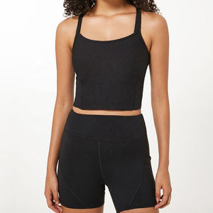 ชุดออกกำลังกายแบบแอคทีฟสำหรับผู้หญิงชุดเล่นกีฬาสายรัดด้านหลังกางเกงออกกำลังกายยกก้นสะโพกชุดเล่นโยคะสำหรับผู้หญิง - Product Image 2