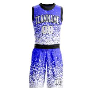 2025ชุดบาสเก็ตบอลของผู้ชายแห้งเร็วระบายอากาศได้ดีดีไซน์ตามสั่ง - Product Image 2