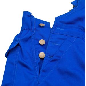 Babero de peso medio de algodón transpirable grande y alto para hombre, ropa de trabajo general con bolsillos para herramientas para acampar y hacer senderismo - Product Image 6