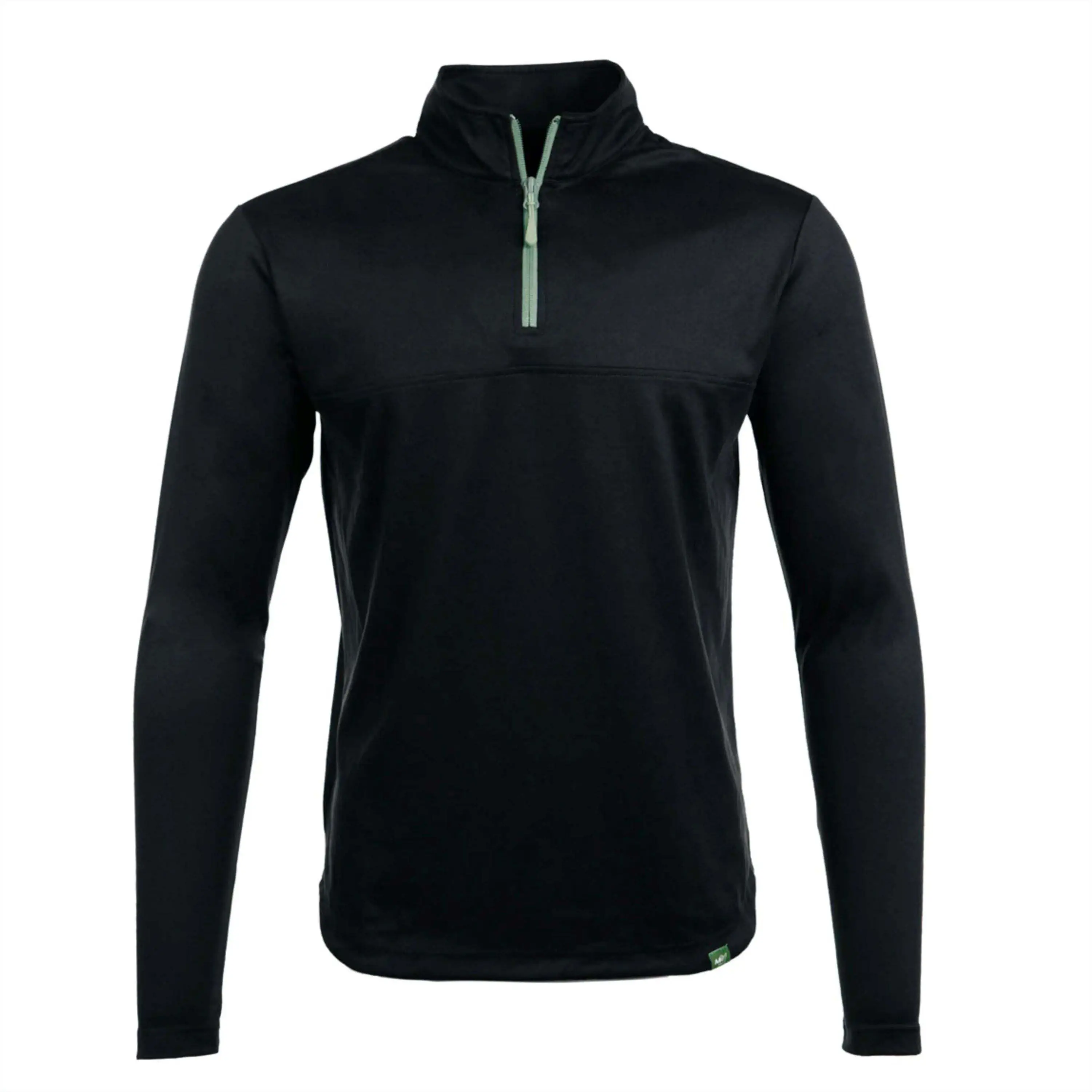 Wholesales Custom Design Men's 1/4 Zipper Sports Gym Running T Shirt Long Sleeve Polyester Pullover Men T Shirts Men Shirts