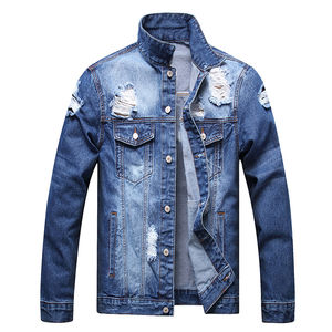 Chaquetas de mezclilla holgadas de estilo informal para hombre Diseño único de alta calidad para uso en exteriores - Product Image 1