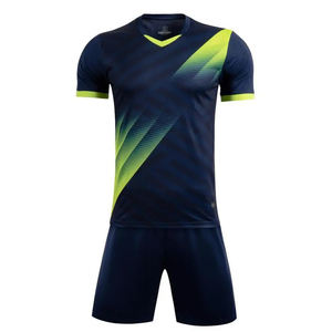 Nouveau été unisexe décontracté sport Football uniforme col en v Anti-UV léger cou haut à la mode respirant Shorts confortable - Product Image 3