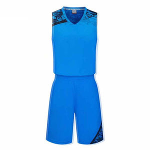 Tenues de basket-ball au design unique, imprimées, sans manches, séchage rapide, antibactériennes, respirantes, vêtements de sport, uniformes de basket-ball - Product Image 1