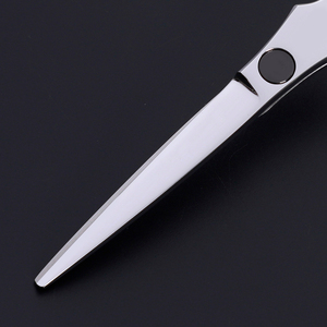 Ciseaux de coiffeur professionnels 6.0 ciseaux de coupe de cheveux de Salon avec de grands trous de doigt fournitures de Salon de coiffure - Product Image 5