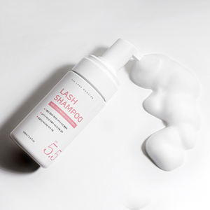 Champú Vegano Coreano LAMON para Pestañas Blancas, Espuma Suave, Limpieza Delicada de Pestañas, Índice de Irritación 0.00, Certificado Vegano, para Extensiones de Pestañas - Product Image 3