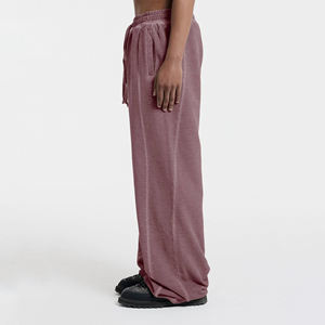 Logo personnalisé, streetwear décontracté, léger, ample, respirant, séchage rapide, coupe droite, surdimensionné, homme, lavage clair, 100% coton - Product Image 3