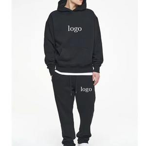 Conjunto Deportivo con Capucha para Hombre, Mezcla de Poliéster/Algodón, Corte Regular, Antibacteriano, Transpirable, Cortavientos - Product Image 3