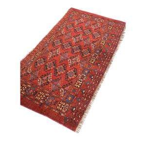 Tapis en laine noués à la main Nuray grande surface 9x12 rectangulaires avec motif géométrique pour entrée de maison style Kilim - Paem-1222 - Product Image 2