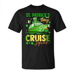 T-shirt per la famiglia e la squadra a tema San Patrizio, ideale per crociere e uso promozionale - Product Image 2