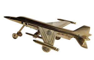Bateau de bateau en laiton avec base en bois Article parfait pour la décoration de la maison et les cadeaux Pièce maîtresse décorative de la meilleure qualité. - Product Image 6