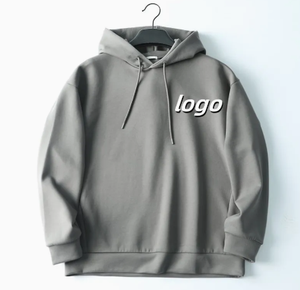 Personalizado 100% algodón de peso pesado de lujo Jersey de calidad de gran tamaño Unisex Sudadera con capucha Drop Shoulder Men Blank Fleece Hoodies - Product Image 2