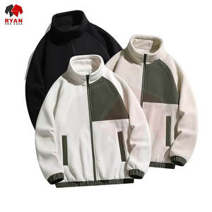 Veste en polaire douce pour homme offrant une sensation confortable, une finition soignée et une couche d'hiver confortable - Product Image 1