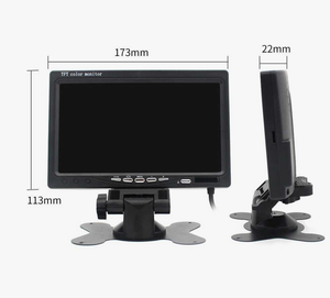 Melia 7-inch TFT LCD không dây phía trước phía sau máy ảnh 1080P HD chia màn hình không thấm nước xem ban đêm xe sao lưu hệ thống <span class=keywords><strong>camera</strong></span> cho - Product Image 3