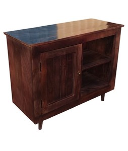 WDN ARMARIO 1 PUERTA-MANGO MADERA Sala de estar Gabinete Hecho a mano Producto a granel Forma y tamaño personalizados - Product Image 1