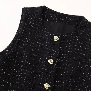 Chaleco corto de algodón para mujer, abrigo cálido para mujer, abrigo sin mangas a precio mayorista - Product Image 4