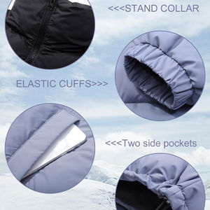 Veste polaire pour hommes coupe-vent 100% en nylon, veste chaude d'hiver en vente en gros OEM de la meilleure qualité - Product Image 4