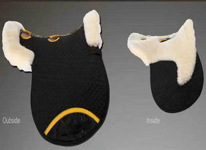 Meilleures ventes CLOVELIS IMPEX Tapis de selle pour cheval de dressage et de saut, sur mesure, respirant, rembourré en polyester, matelassé, élégant - Product Image 2