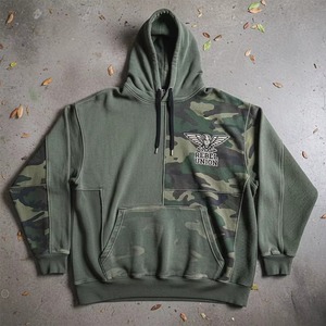 Sweat à capuche de haute qualité 100% coton pour homme, coupe ample, imprimé automne, manches longues, broderie de strass, dernière mode, logo personnalisé - Product Image 1