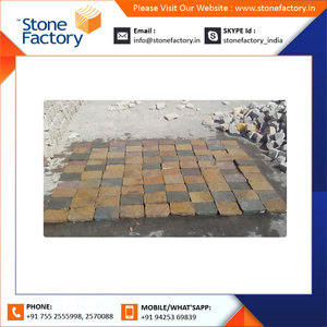 Adoquines de Primera Calidad en Mezcla Amarilla y Marrón para Estacionamiento y Entradas de Vehículos, Tamaños Personalizados Disponibles para Uso en Exteriores - Product Image 2