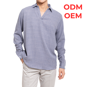 Venta al por mayor personalizada compresión Casual poliéster camisa diseño impreso precio competitivo hecho Vietnam-OEM/ODM Procesamiento de ropa - Product Image 2