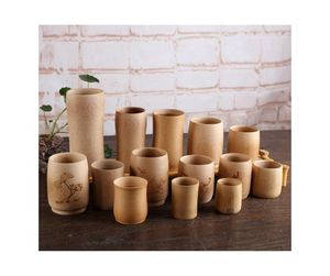 Tasse à boire en bambou du Vietnam avec gravure personnalisée Tasse en bambou de conception classique pour café durable pour l'exportation - Product Image 1