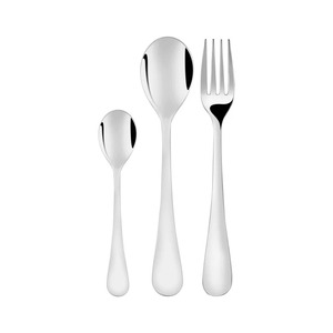 Ensemble de couverts classiques finis en argent Couverts durables en acier inoxydable pour un usage quotidien ou des occasions spéciales d'Inde - Product Image 1