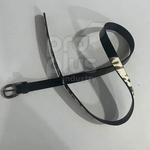 Cinturón de Cuero Vacuno Auténtico para Hombre, Cómodo, Duradero, Informal, con Hebilla de Acero, Ecológico, Ligero, para Uso Diario - Product Image 3