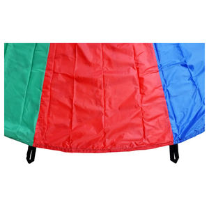 Super qualité enfants équipe éducative travail jouer jeux jouet poignées arc-en-ciel parachute à prix raisonnable - Product Image 5