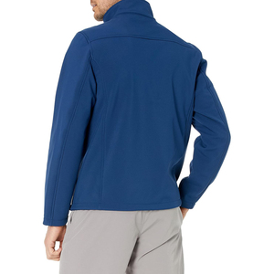 Chaqueta Softshell con Capucha para Hombre, de Lona de Algodón, Transpirable, Resistente al Viento, de Alta Calidad, con Logotipo Frontal Personalizable para Invierno - Product Image 5