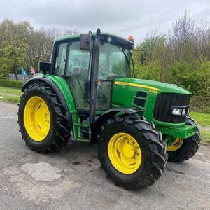 Tracteur à roues compact d'occasion John Deeree 90HP avec moteur Cummins Boîte de vitesses Pompe - Tracteur agricole d'occasion - Product Image 2