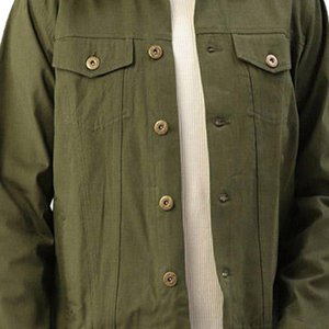 Veste en jean pour homme, veste en jean tendance pour l'hiver, manteau décontracté, vêtements d'extérieur, col montant, veste en jean cowboy pour homme - Product Image 5