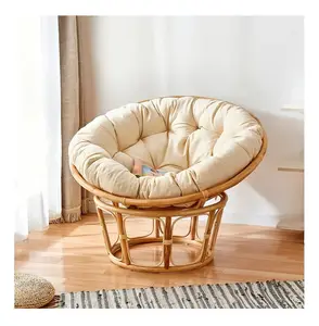 ATIO-Sillas de salón para jardín al aire libre, con cojín nuevo estilo de silla de mimbre, almohada personalizada