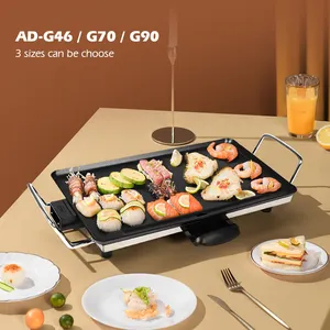 Andong 46cm/70cm/90cm Electric Grill Wholesale Factory Home Smokeless Electric Barbecue Grill Pan