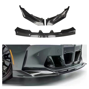 Labio Delantero Estilo V <span class=keywords><strong>de</strong></span> Fibra <span class=keywords><strong>de</strong></span> Carbono Seca para BMW G80 M3 G82 M4 |   Proceso <span class=keywords><strong>de</strong></span> <span class=keywords><strong>Autoclave</strong></span> |   Garantía <span class=keywords><strong>de</strong></span> ajuste del 100% - Product Image 1