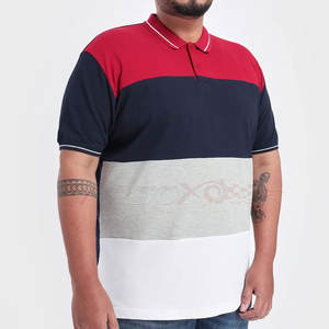 Polo surdimensionné pour hommes à manches courtes et tissu léger pour l'été T-shirt polo surdimensionné pour hommes - Product Image 1