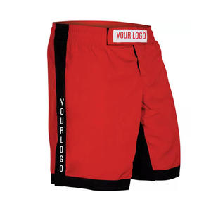 Custom Printing Unisex BJJ MMA <b>Grappling</b> <b>Shorts</b> for Wrestling High Quality 100% Polyester - Product Image 3