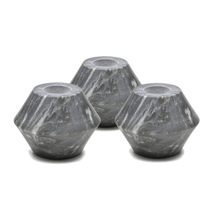 Dernière conception Premium de bougeoir fait à la main en marbre de couleur noire Disponible en plusieurs formes de marbre tailles et conceptions - Product Image 4