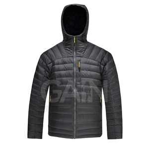 <b>Coat</b> With Zipper Front And Detachable Hoodie In Low Moq Men Puffer Jacket Made In Pakistan Men Puffer Jacket - Product Image 1