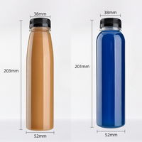 330ml 400ml PET Bouteilles de boisson en plastique transparent avec bouchon à vis Emballage personnalisé pour lait thé jus eau Pavico Vietnam