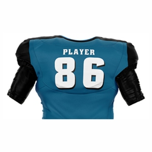 Camiseta de fútbol americano de manga corta Premium personalizable, transpirable y de talla grande para impresión por sublimación en verano - Product Image 6